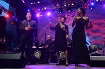 With Catherine Russell & Shenel Johns at Lincoln Center July 6, 2017