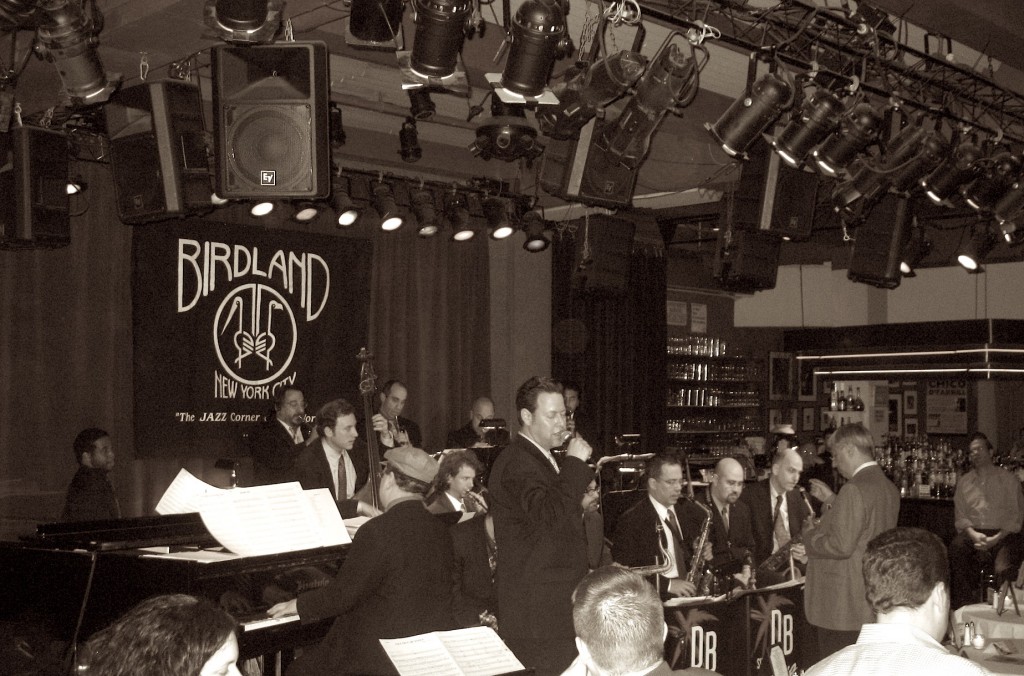 Ron at Birdland with Berger Band March 2, 2007